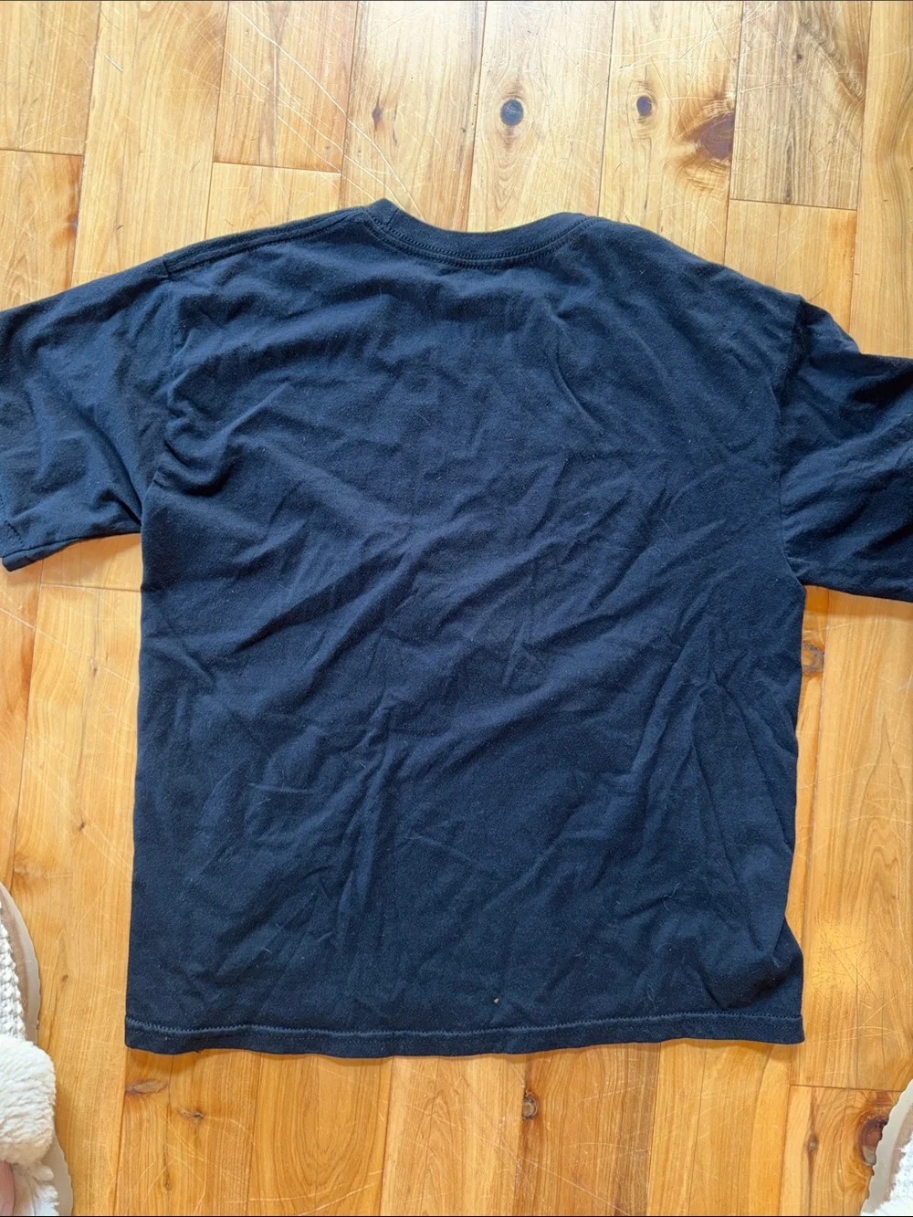 Huk Black Short-Sleeve Tee with White Logo